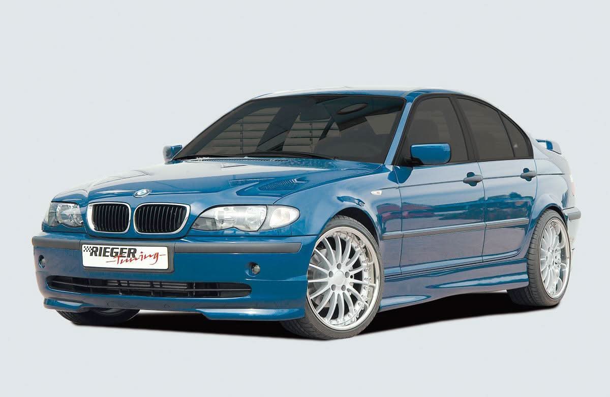 BMW E46 Sedan/Compact/Touring - Rieger "Twisty" Side Skirts - K2 Industries