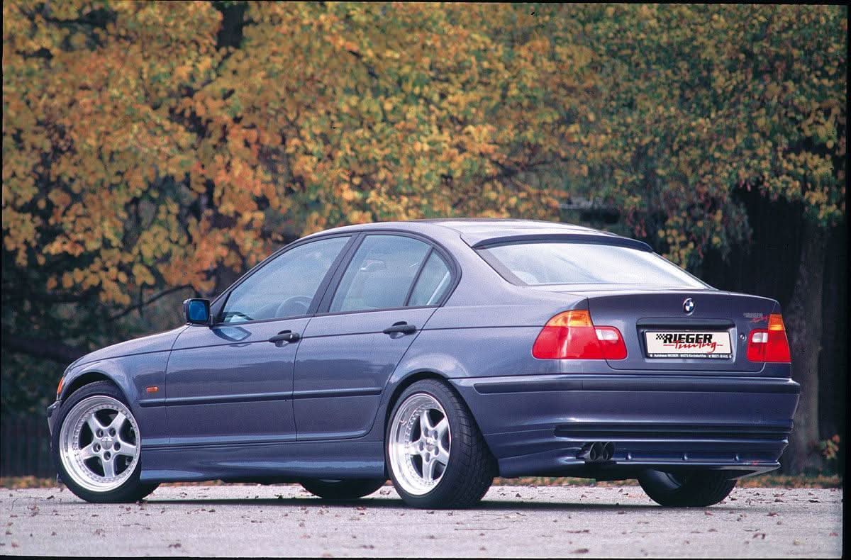 BMW E46 Sedan/Compact/Touring - Rieger "Twisty" Side Skirts - K2 Industries