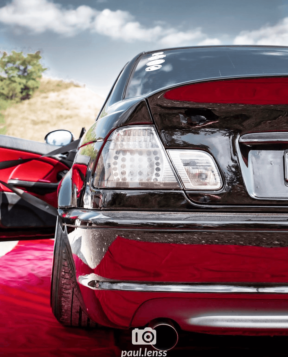 BMW E46 Coupe Clear Smoked Led Tailights - K2 Industries