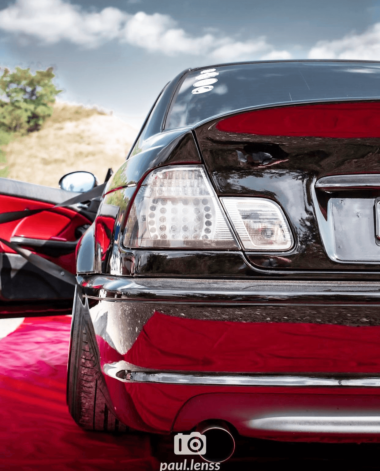 BMW E46 Coupe Clear Smoked Led Tailights - K2 Industries