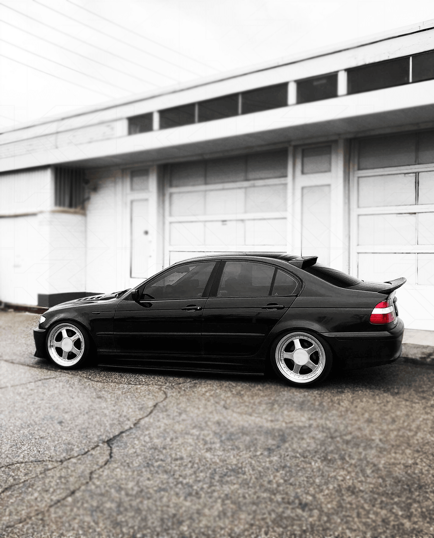 BMW E46 Series 3 Drag Wing Style Trunk Spoiler (1995 - 2005) - K2 Industries