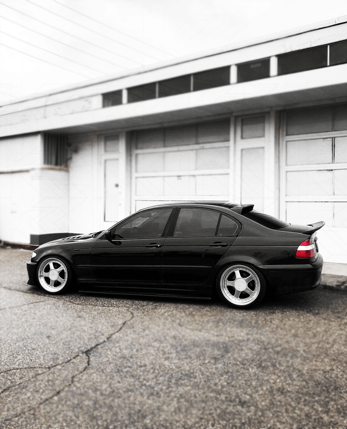 BMW E46 Series 3 Drag Wing Style Trunk Spoiler (1995 - 2005) - K2 Industries