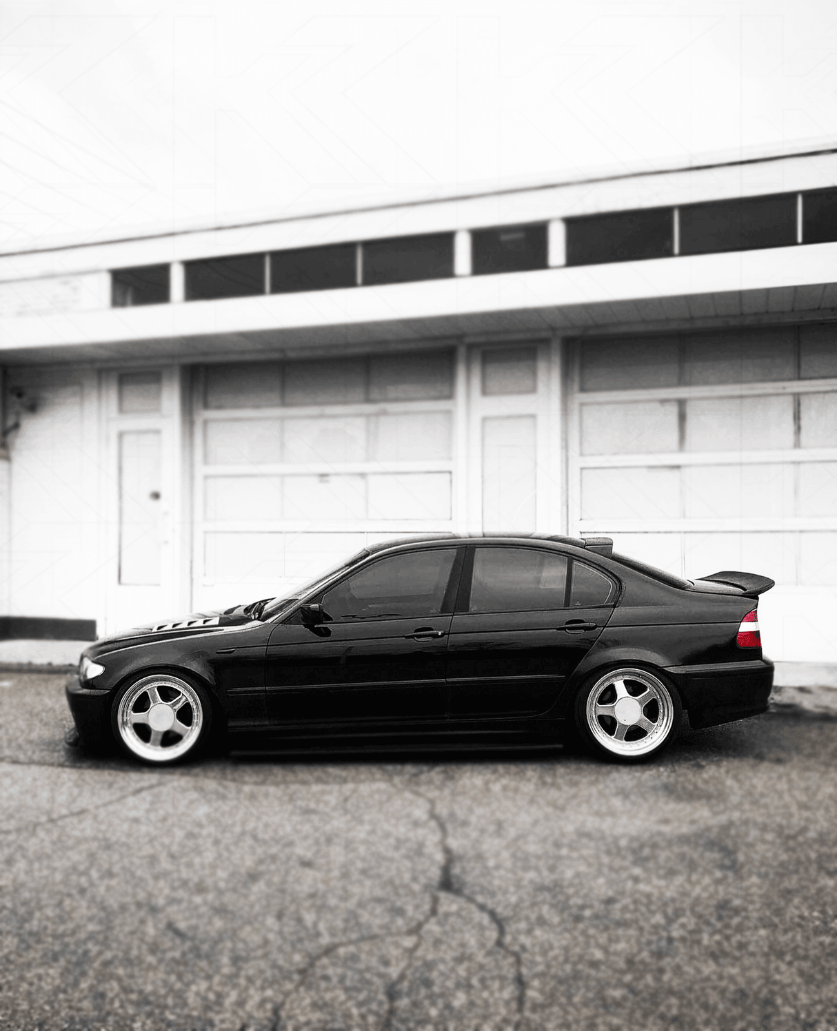 BMW E46 Series 3 Drag Wing Style Trunk Spoiler (1995 - 2005) - K2 Industries