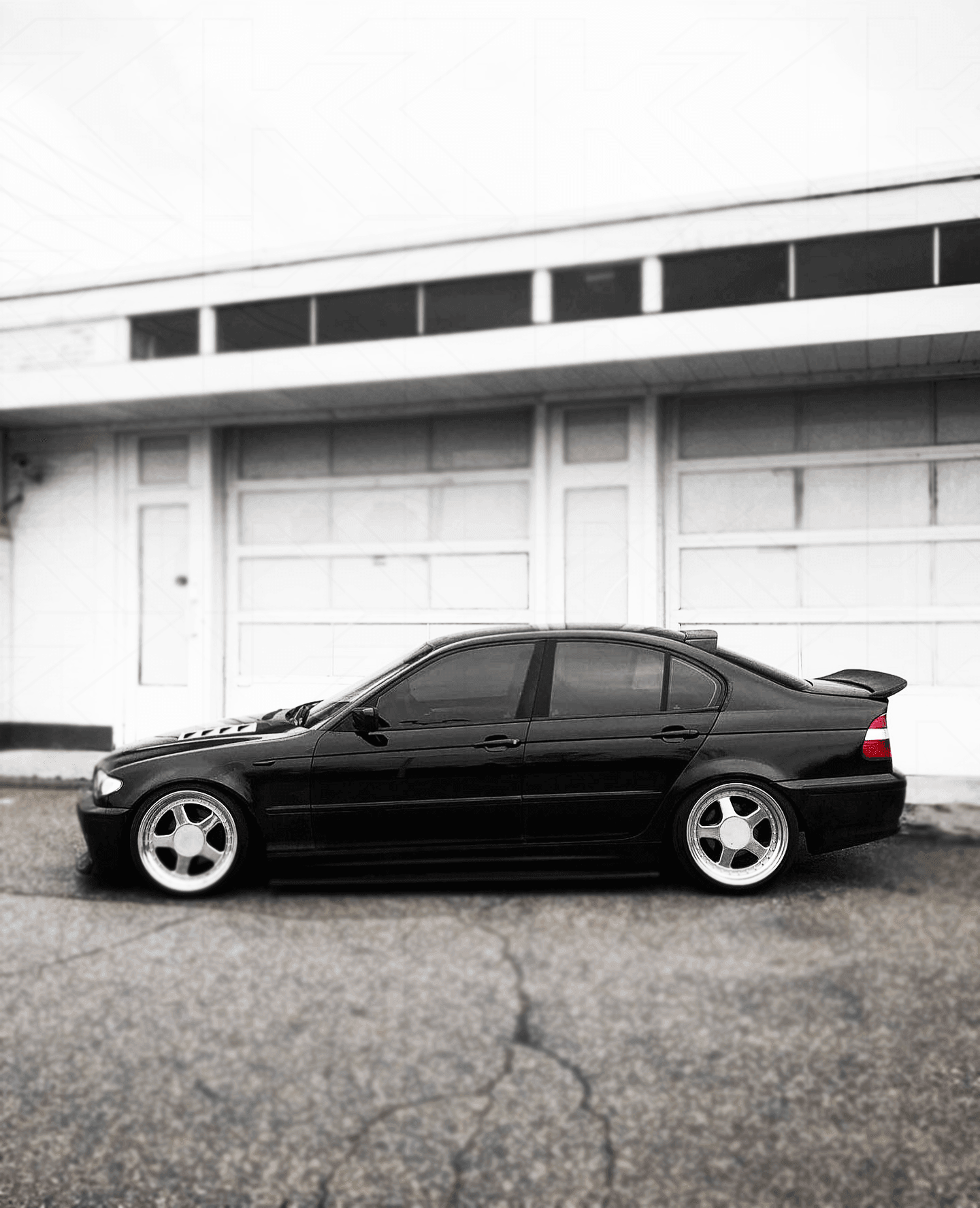 BMW E46 Series 3 Drag Wing Style Trunk Spoiler (1995 - 2005) - K2 Industries