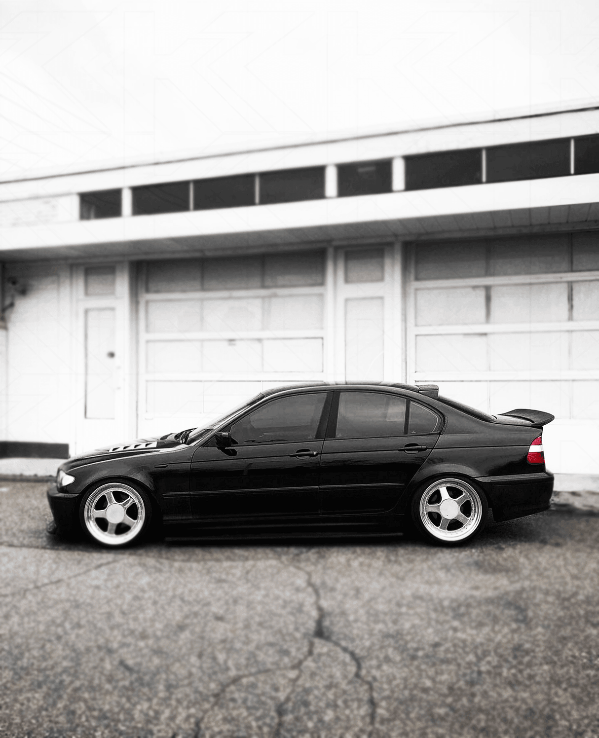 BMW E46 Series 3 Drag Wing Style Trunk Spoiler (1995 - 2005) - K2 Industries