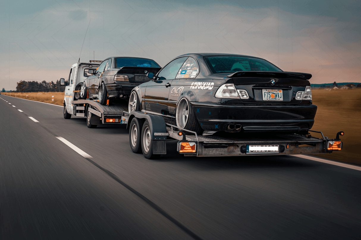 BMW E46 Series 3 Drag Wing Style Trunk Spoiler (1995 - 2005) - K2 Industries