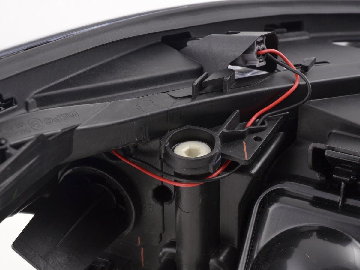 BMW E60 E61 5-Series OE+ Angel Eyes LED Headlights (2003-2006) - K2 Industries