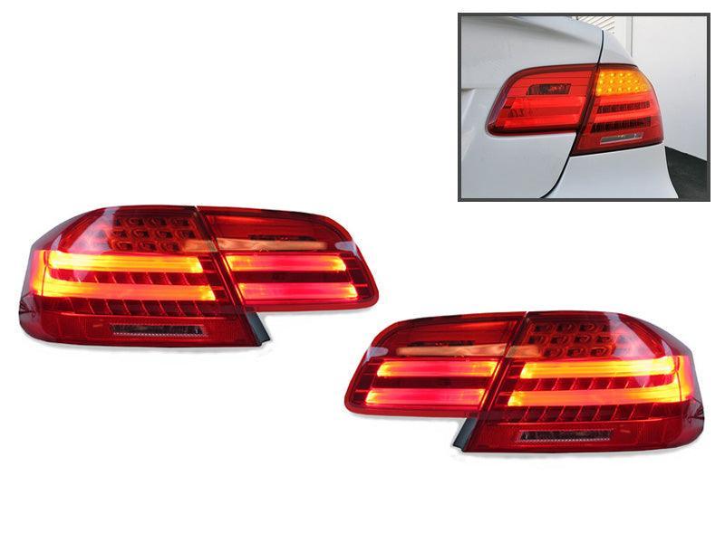 BMW E92 Coupe Euro LCI Look LED Tail Light 4Pcs W/Wiring Included(2007-2010) - K2 Industries