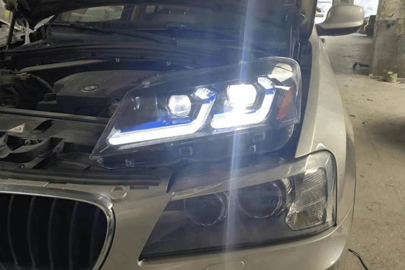 BMW F25 X3 "Modern Style" LED Headlights (2010 - 2017) - K2 Industries