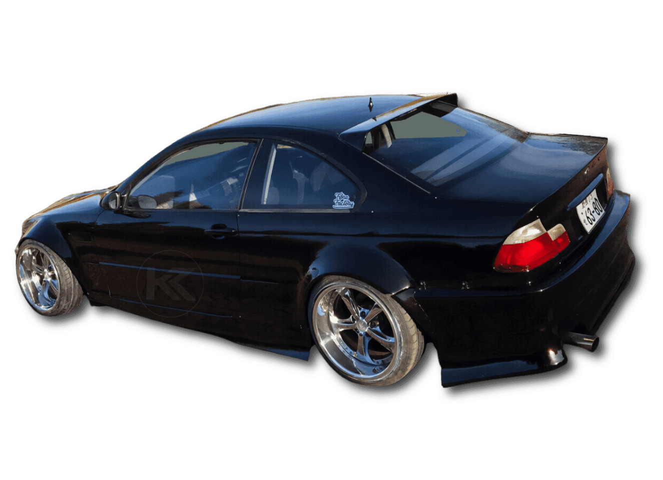 BMW Series 3 E46 HM Coupe Roof Wing (1995 - 2005) - K2 Industries