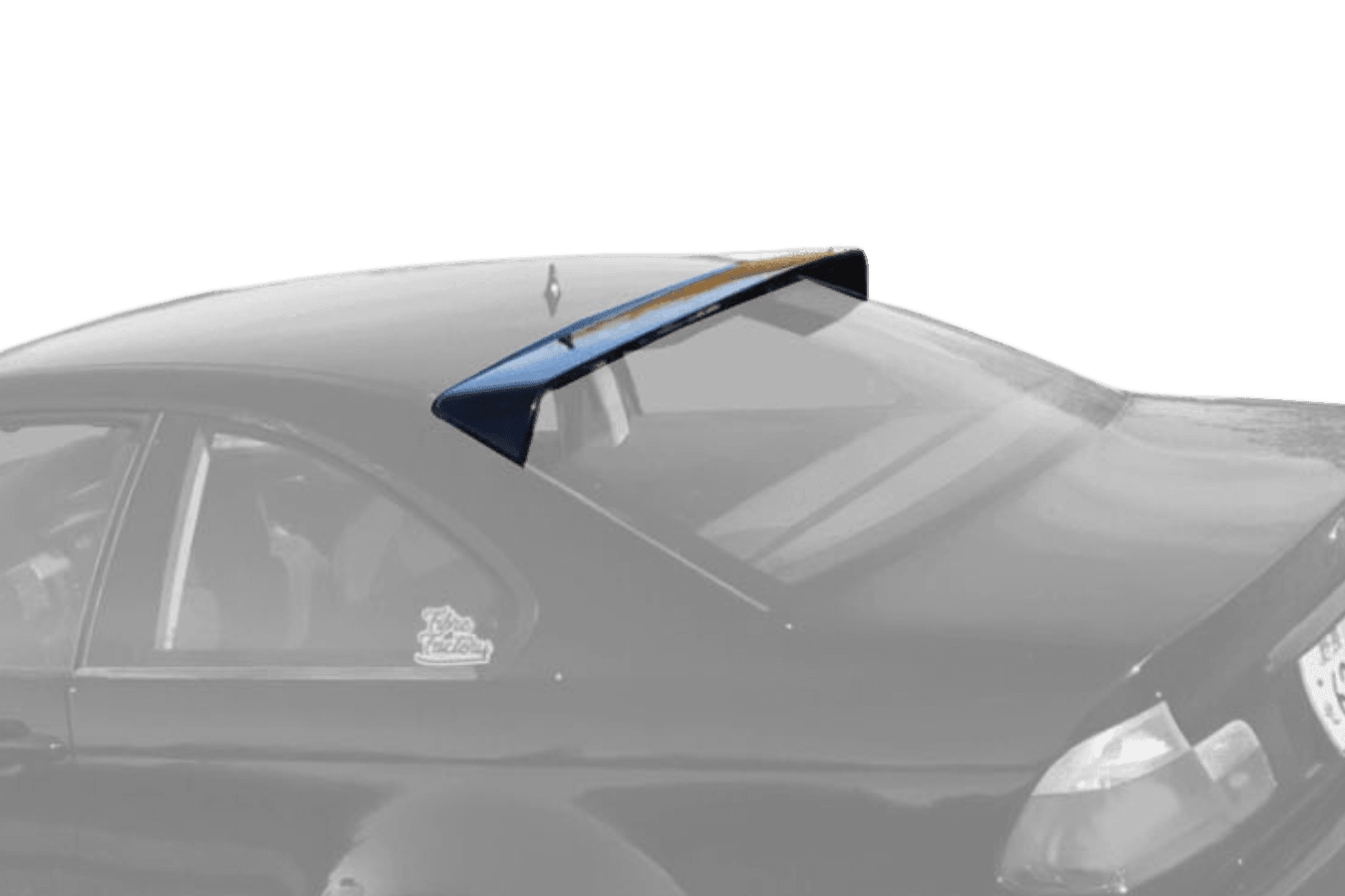BMW Series 3 E46 HM Coupe Roof Wing (1995 - 2005) - K2 Industries
