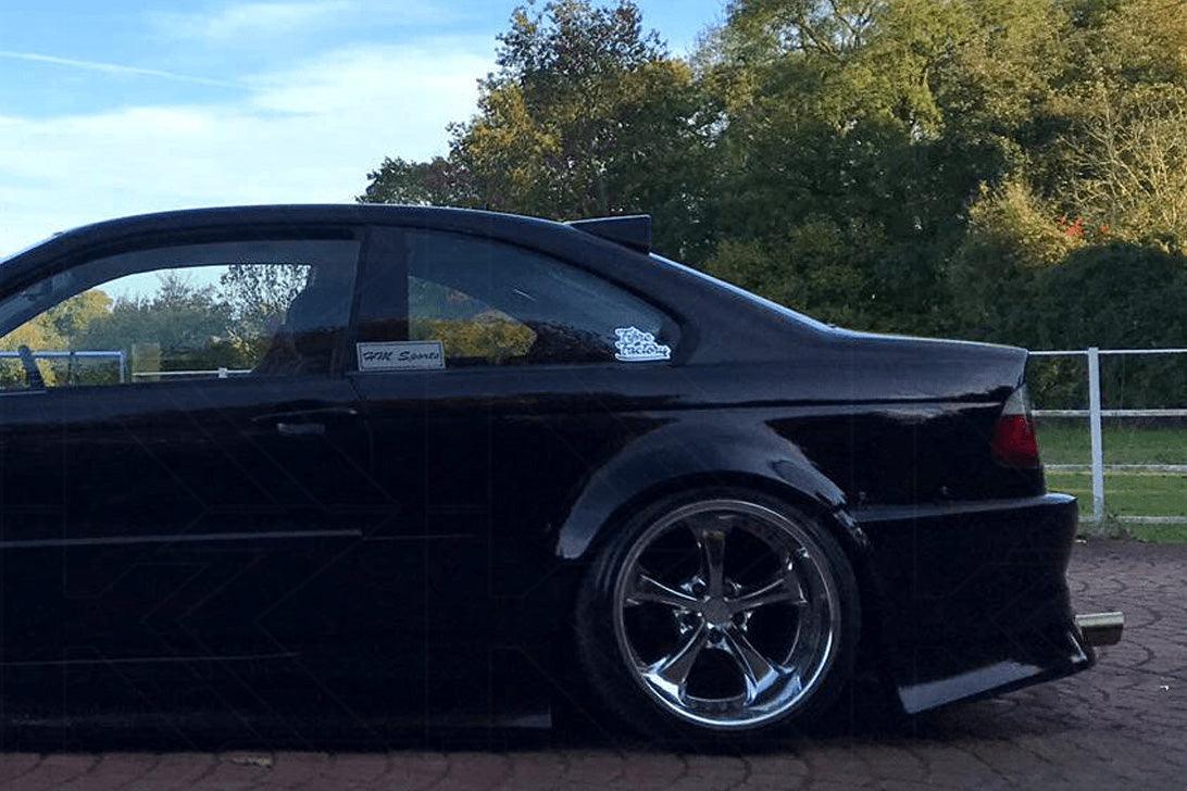 BMW Series 3 E46 HM Coupe Roof Wing (1995 - 2005) - K2 Industries