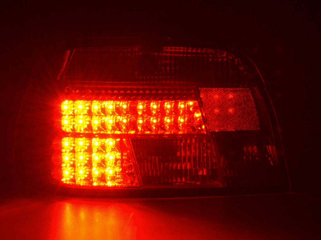 BMW Series 5 E39 Clear LED Tail Lights (1995-2000) - K2 Industries