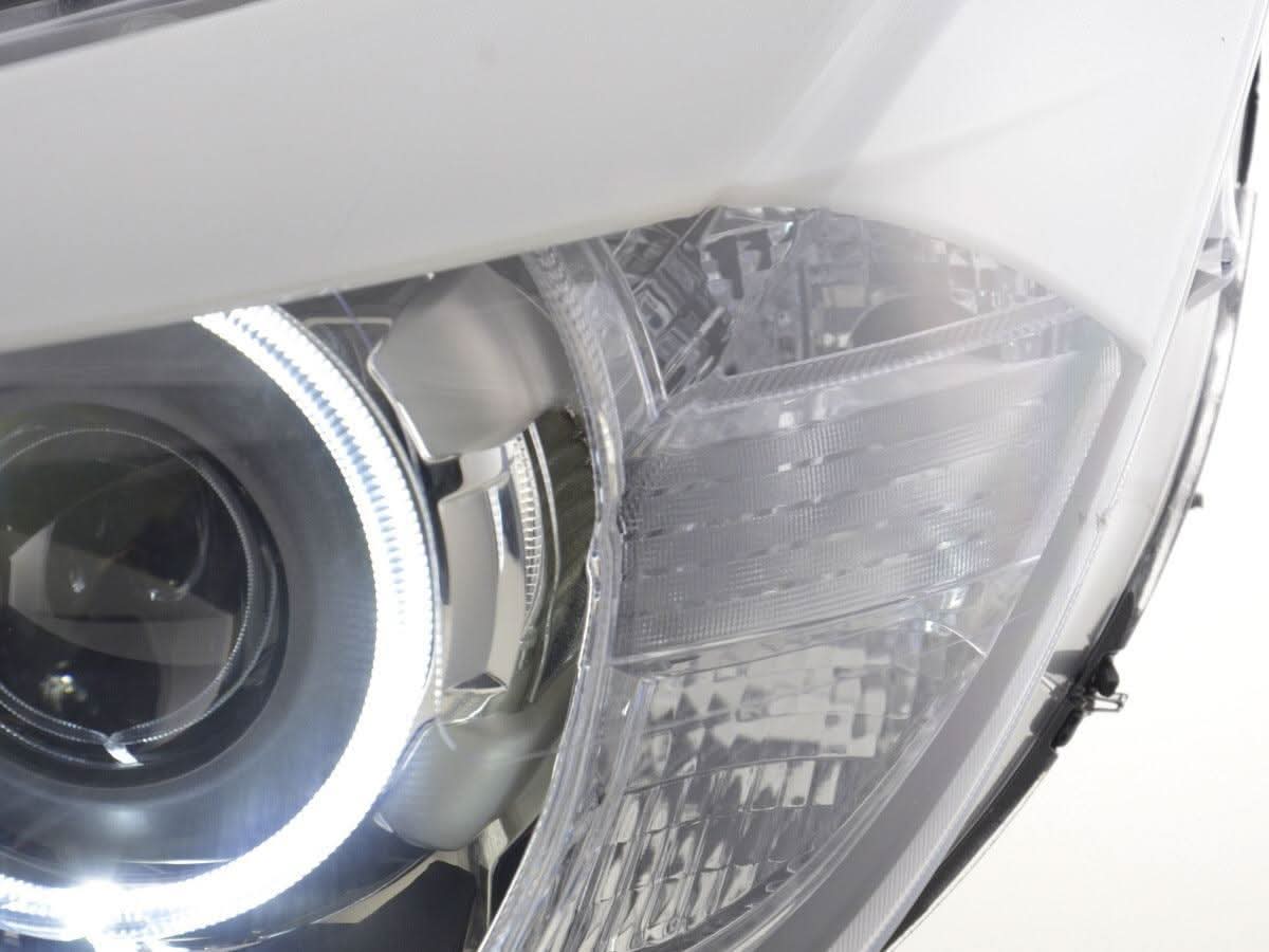 BMW X1 E84 LED Angel Eye Headlights - (2009-2012) - K2 Industries