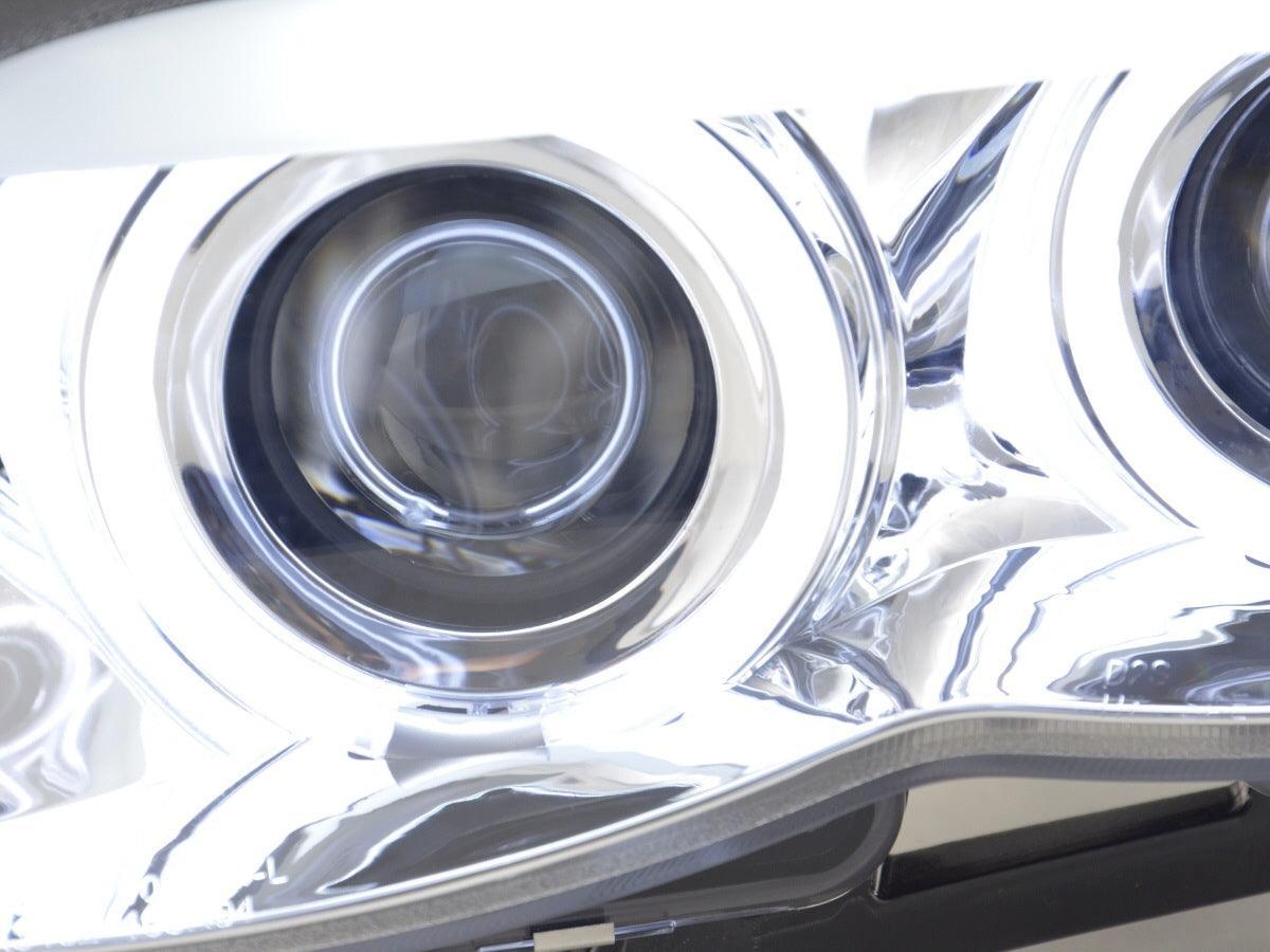 BMW X5 E53 CCFL Chrome Angel Eyes LED Headlights (2003-2006) - K2 Industries