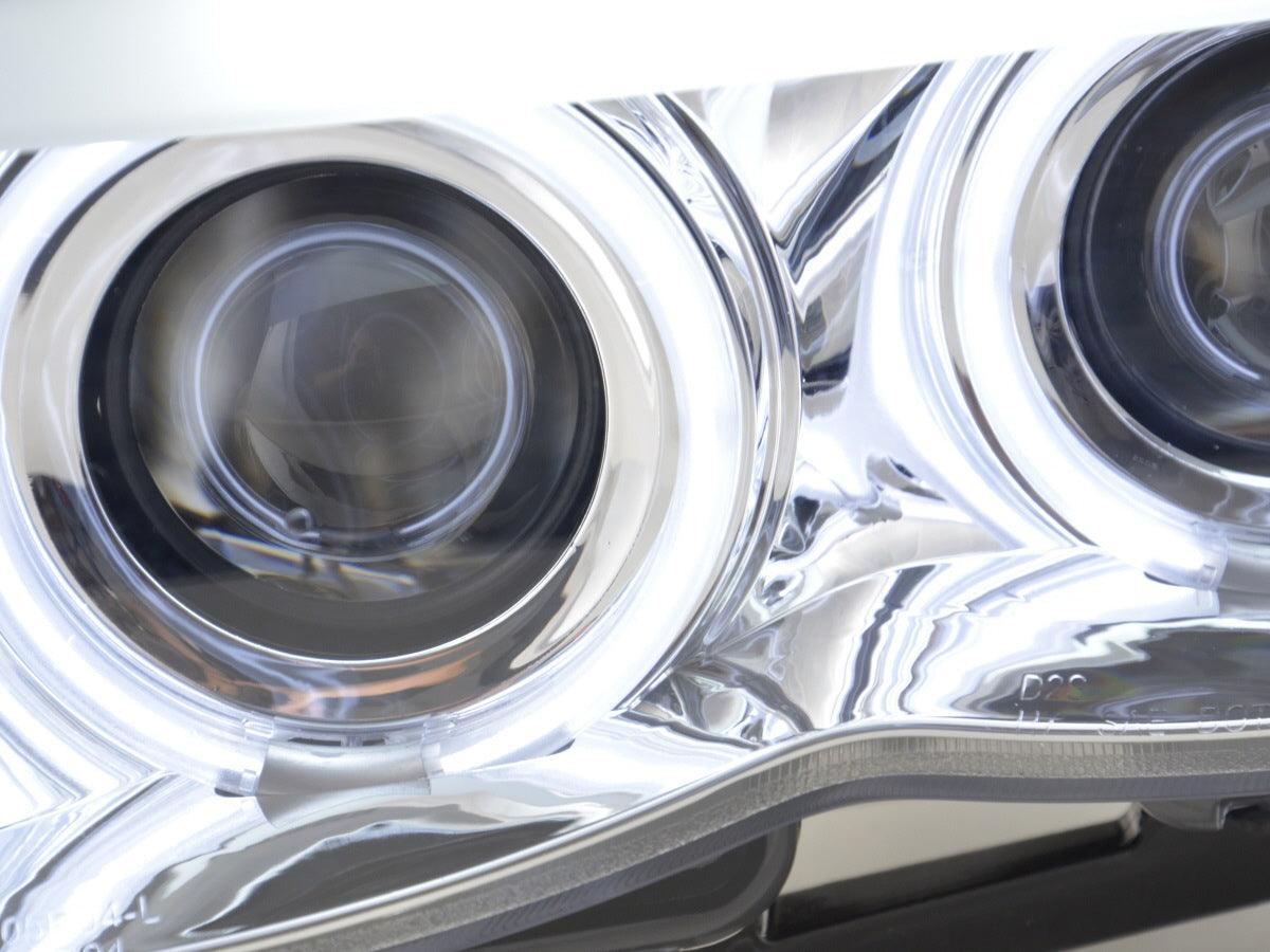 BMW X5 E53 CCFL Chrome Angel Eyes LED Headlights (2003-2006) - K2 Industries