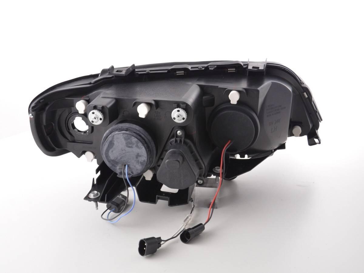 BMW X5 E53 Chrome Angel Eyes LED Headlight Set (1998-2002) - K2 Industries