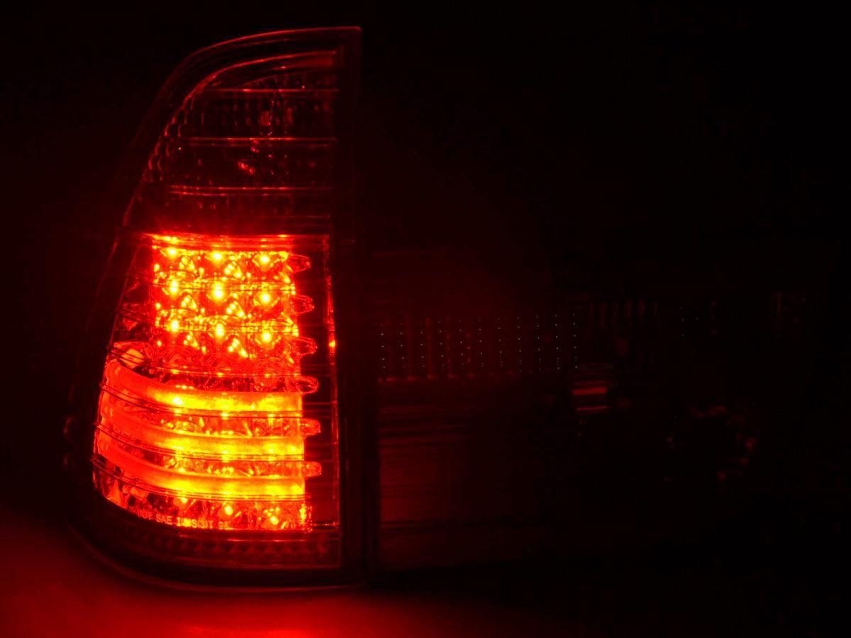 BMW X5 E53 Red LED Taillights Set (1998-2002) - K2 Industries