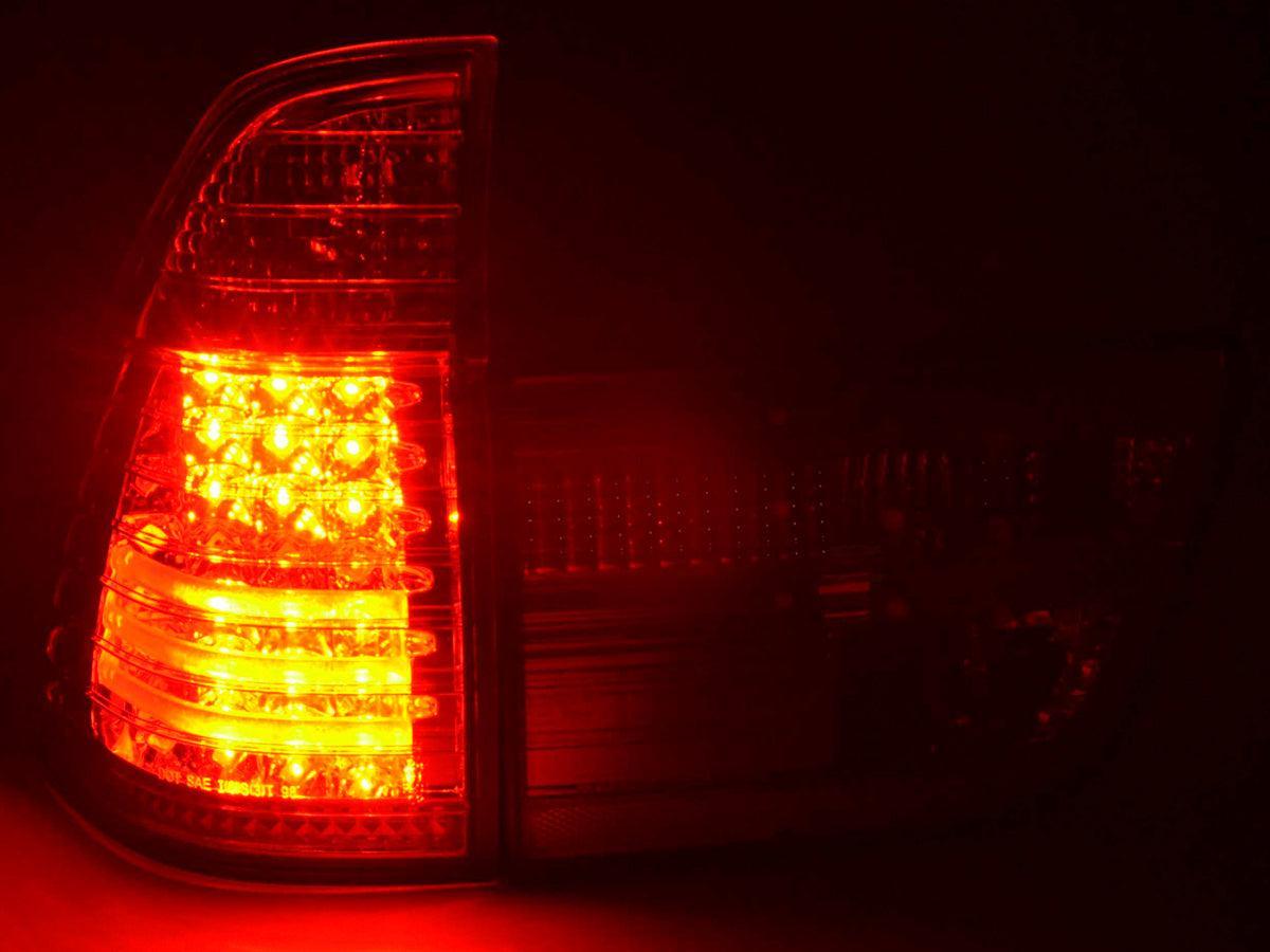 BMW X5 E53 Red LED Taillights Set (1998-2002) - K2 Industries