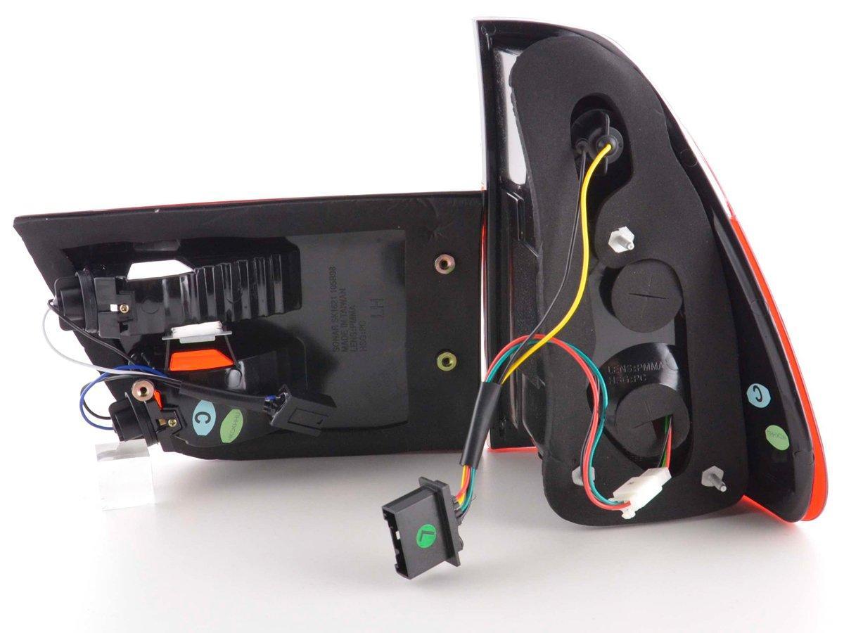 BMW X5 E53 Red LED Taillights Set (1998-2002) - K2 Industries