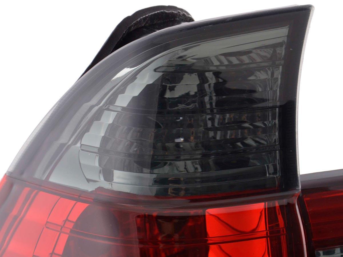 BMW X5 E53 Red/Smoked Taillights Set (1998-2003) - K2 Industries
