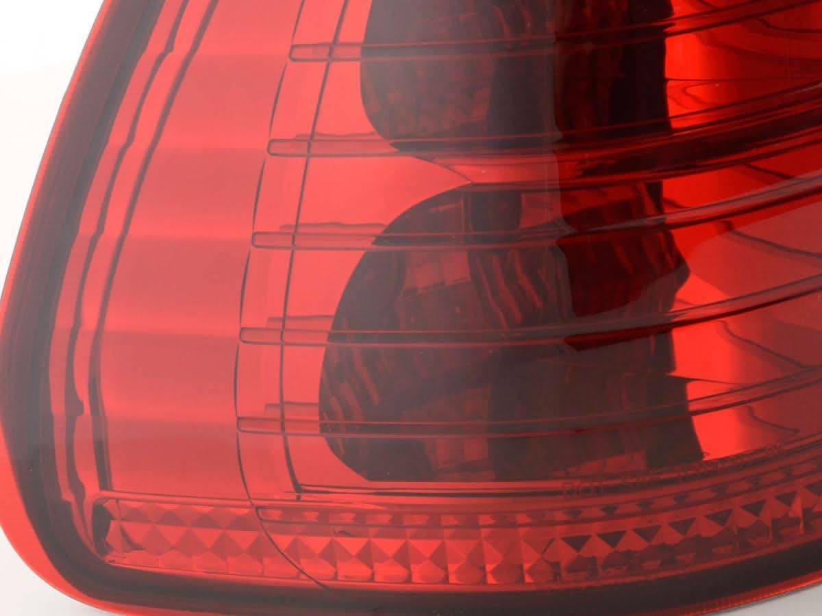 BMW X5 E53 Red/Smoked Taillights Set (1998-2003) - K2 Industries