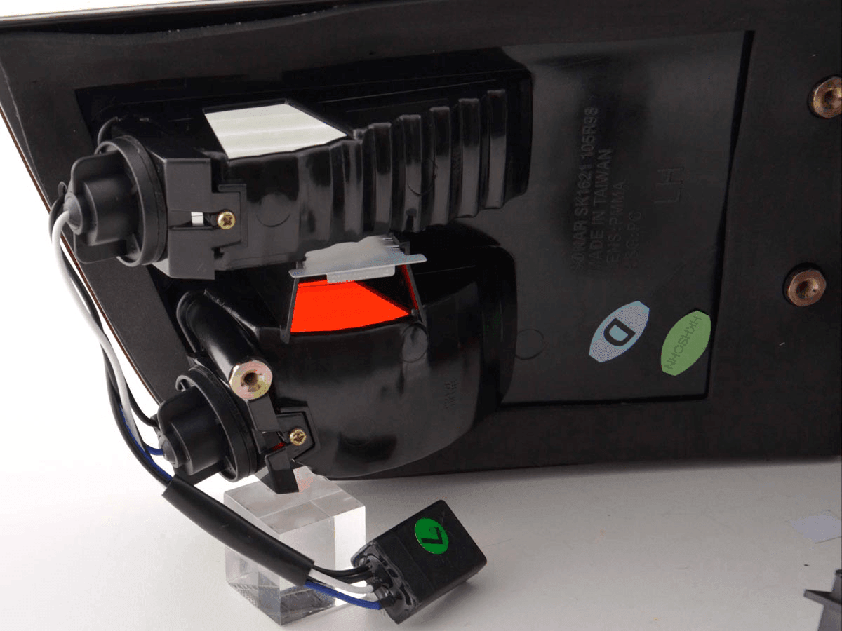 BMW X5 E53 Red/Smoked Taillights Set (1998-2003) - K2 Industries