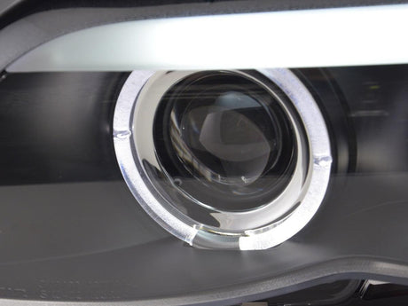 BMW X5 E53 Xenon Black Angel Eye LED Headlights (2003-2006) - K2 Industries