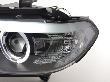 BMW X5 E53 Xenon Black Angel Eye LED Headlights (2003-2006) - K2 Industries