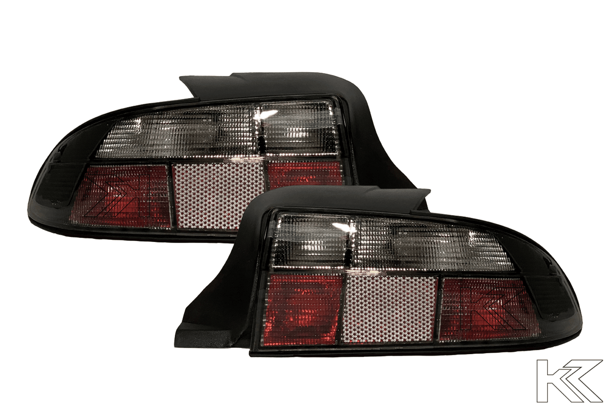 BMW Z3 OEM Style Smoked Tail Lights (1990-1999) - K2 Industries