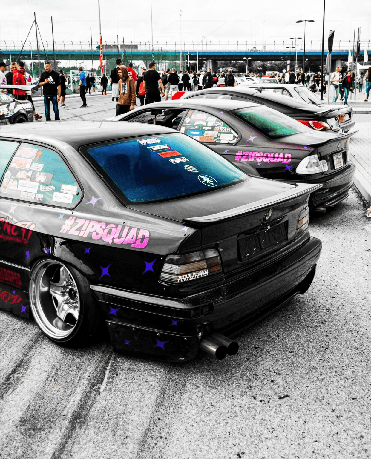 E36 Coupe Complete Over Fender Set (1992-1999) - K2 Industries