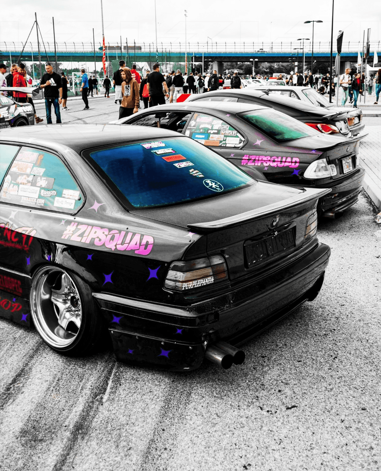 E36 Coupe Complete Over Fender Set (1992-1999) - K2 Industries