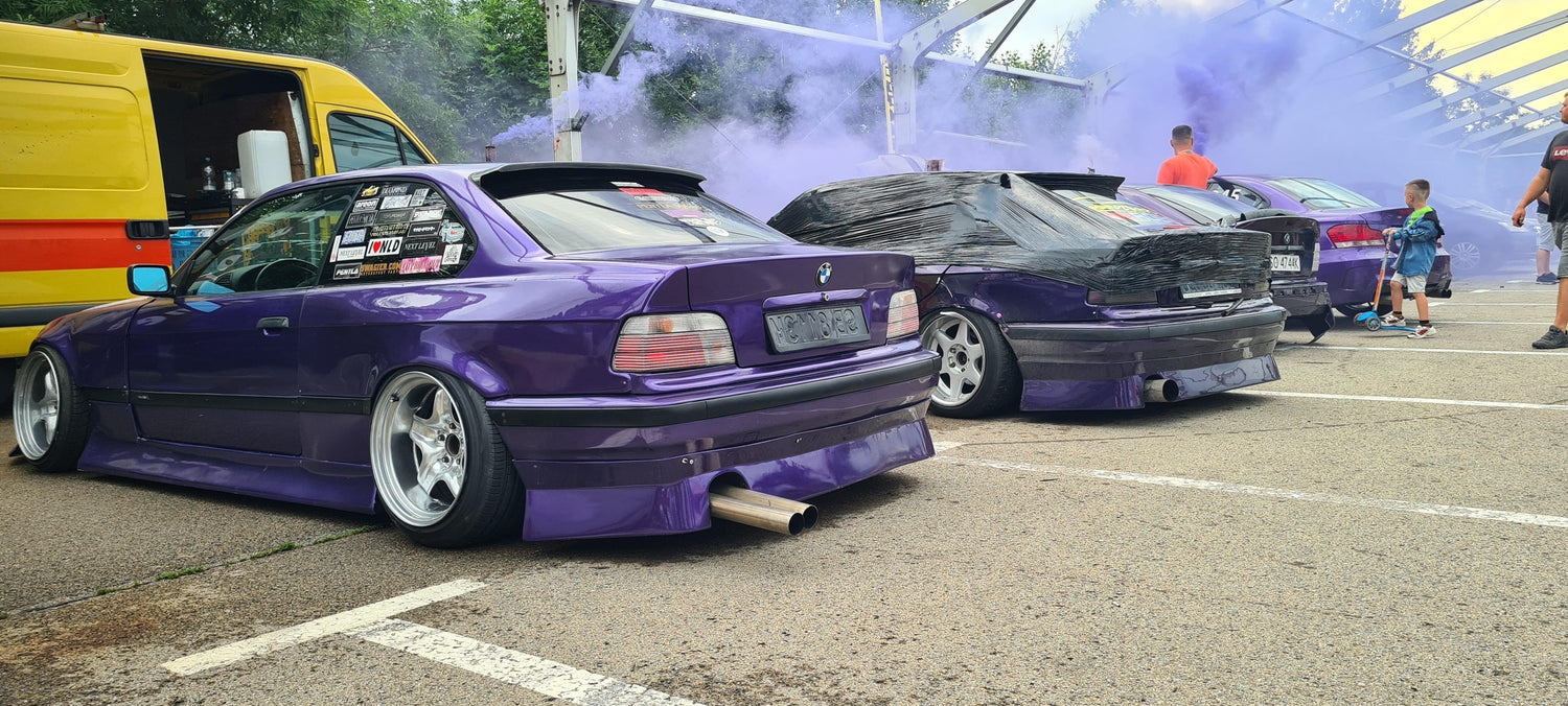 E36 Coupe Complete Over Fender Set (1992-1999) - K2 Industries