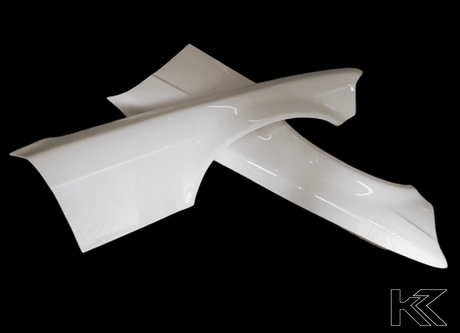 E36 Coupe Complete Over Fender Set (1992-1999) - K2 Industries