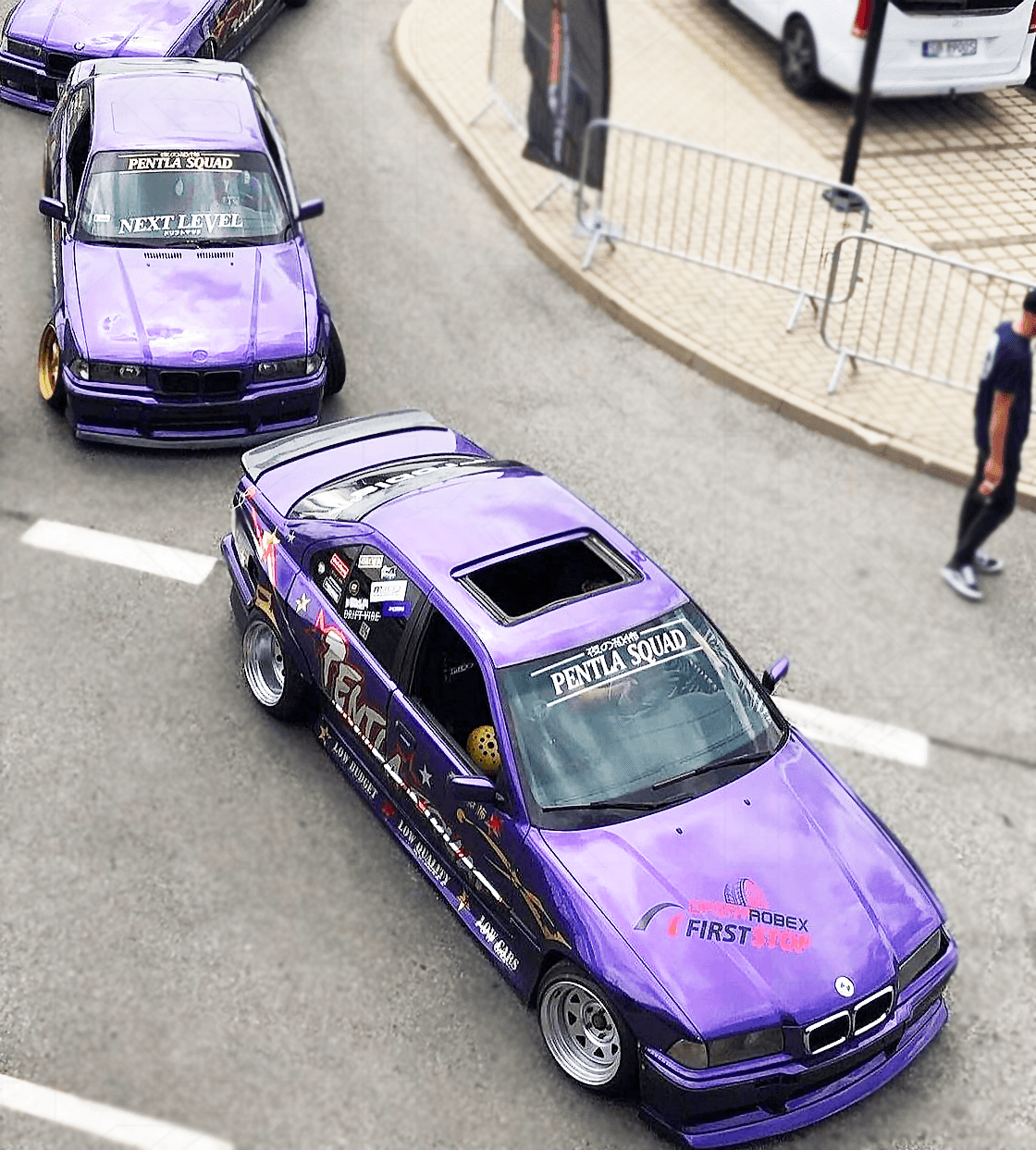 E36 Coupe Complete Over Fender Set (1992-1999) - K2 Industries