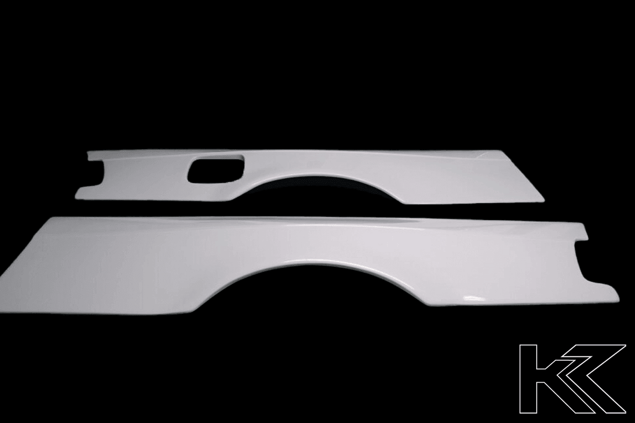 E36 Coupe Complete Over Fender Set (1992-1999) - K2 Industries