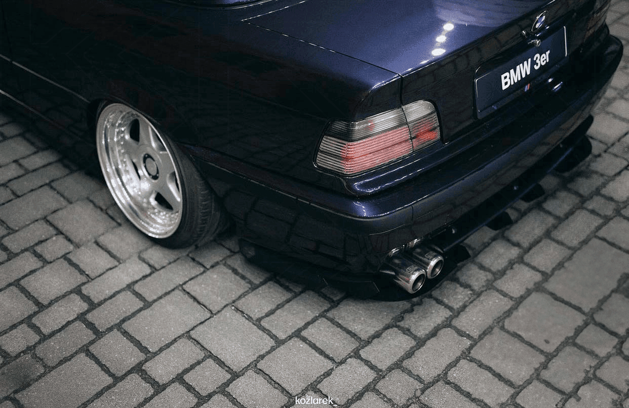 E36 Coupe OEM Style Smoked Tail Lights (1991-1998) - K2 Industries