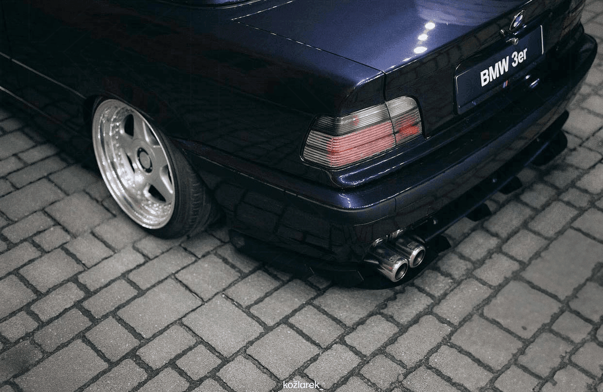 E36 Coupe OEM Style Smoked Tail Lights (1991-1998) - K2 Industries