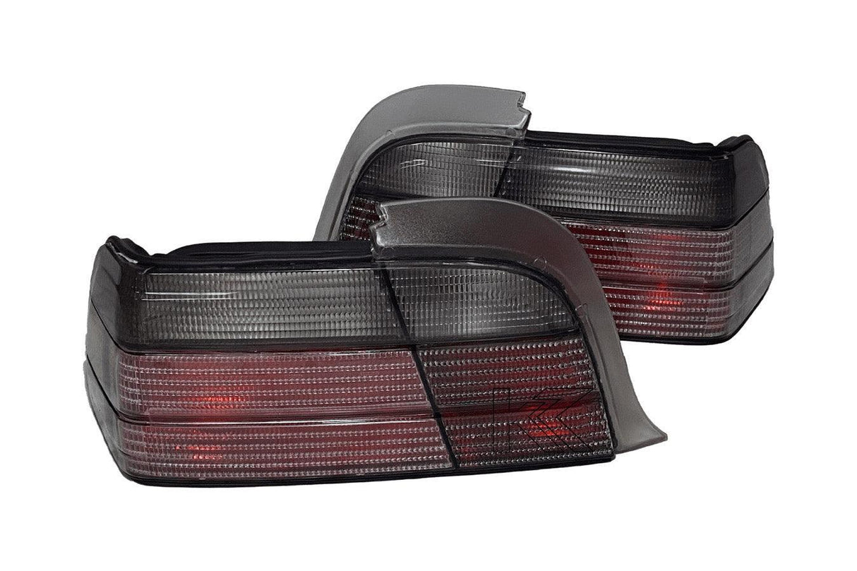 E36 Coupe OEM Style Smoked Tail Lights (1991-1998) - K2 Industries