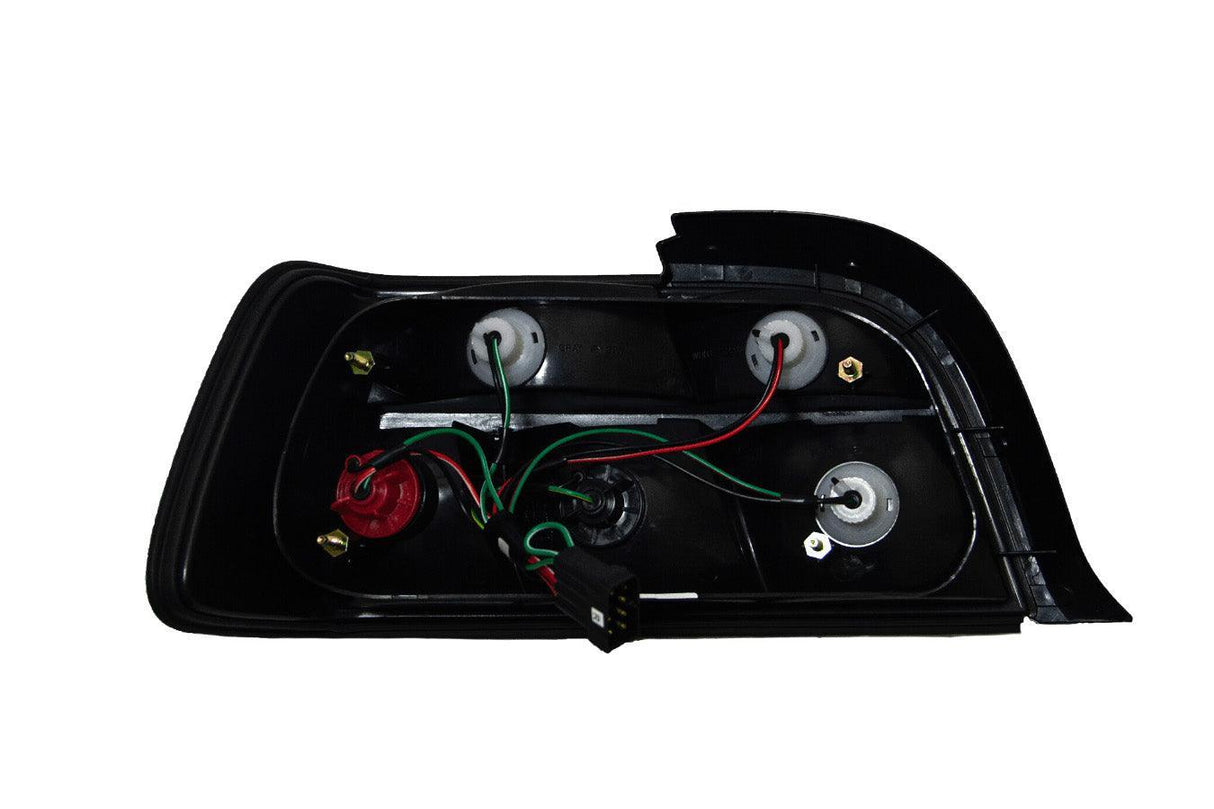 BMW E36 Coupe Smoked/Clear Tail Lights (1990-1999) - K2 Industries