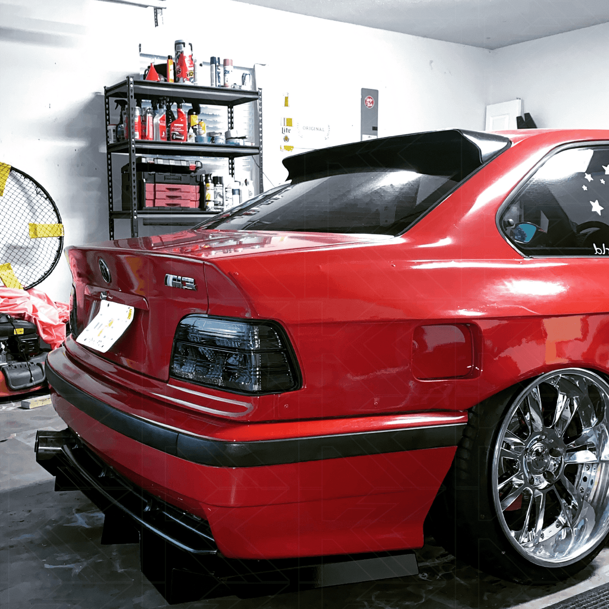 BMW E36 Coupe Smoked/Clear Tail Lights (1990-1999) - K2 Industries