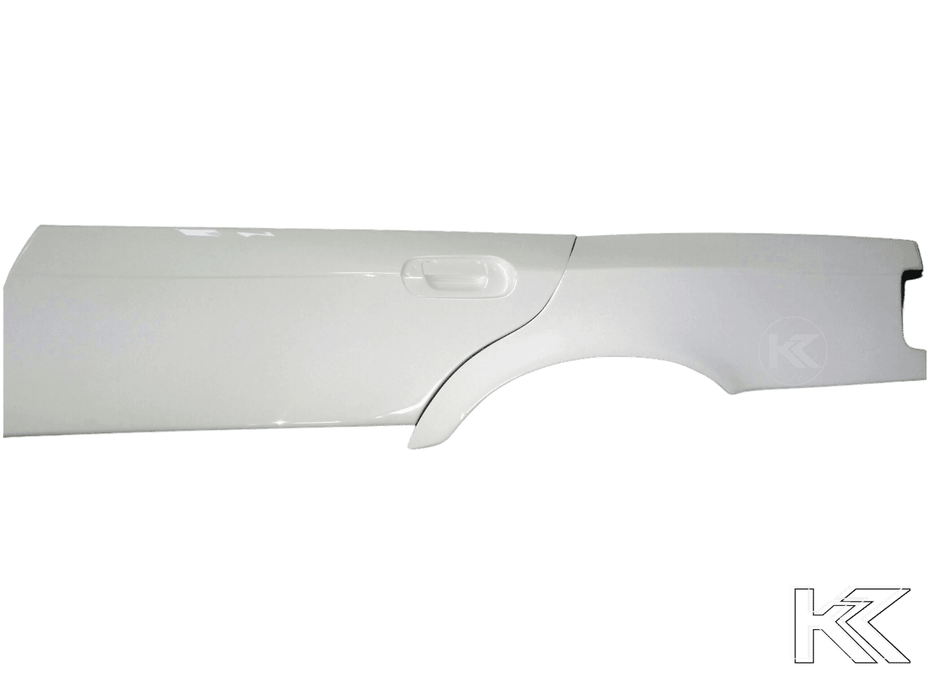 E36 Sedan Complete Over Fender Set - With Door Handle Cut-Outs (1990-1999) - K2 Industries