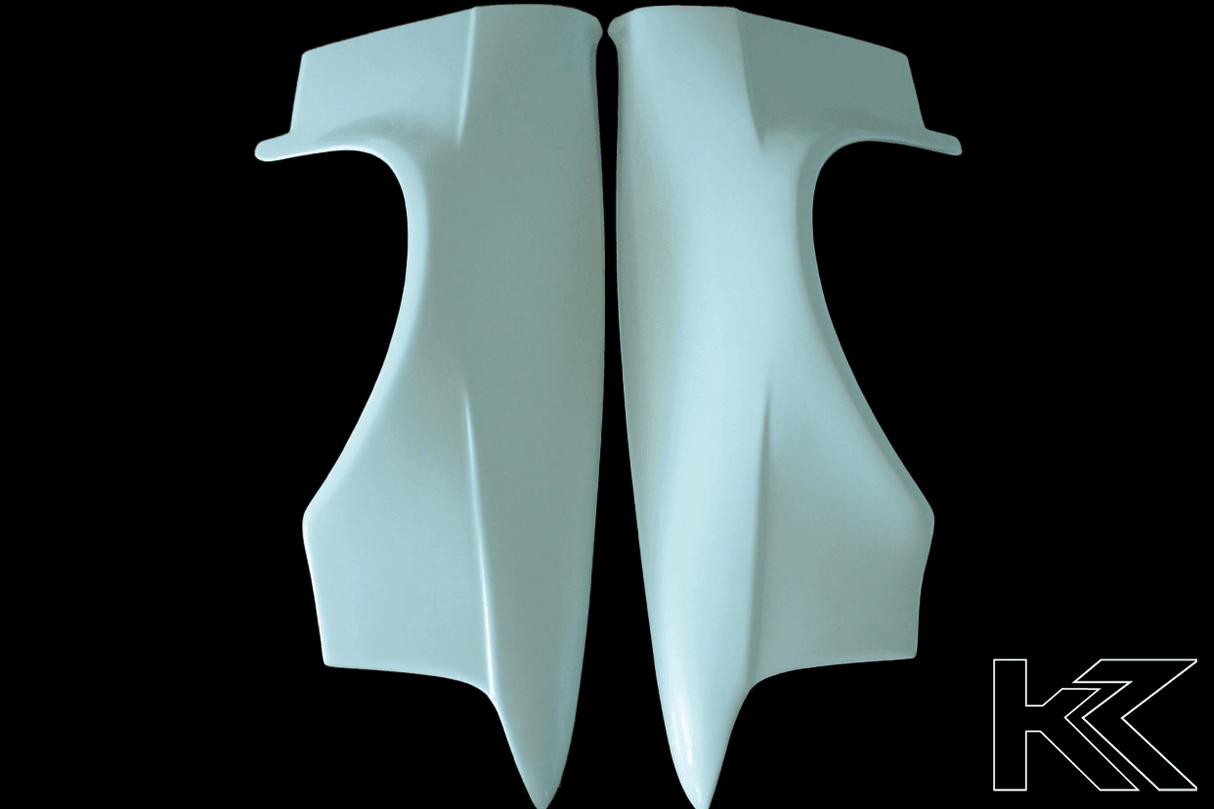 E36 Sedan Complete Over Fender Set - With Door Handle Cut-Outs (1990-1999) - K2 Industries