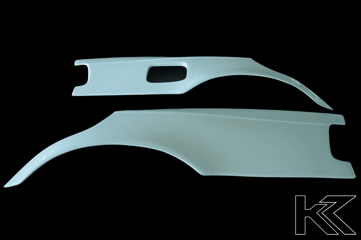 E36 Sedan Complete Over Fender Set - With Door Handle Cut-Outs (1990-1999) - K2 Industries