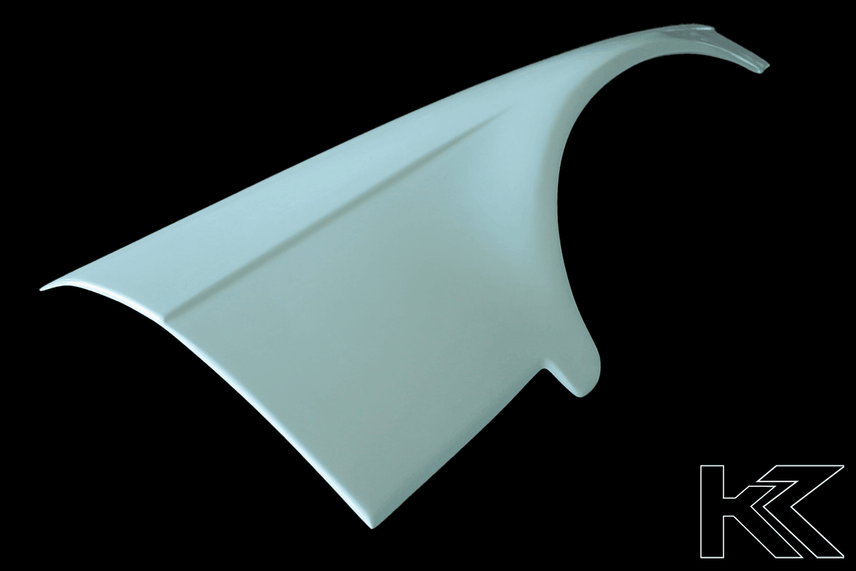 E36 Sedan Complete Over Fender Set - With Door Handle Cut-Outs (1990-1999) - K2 Industries