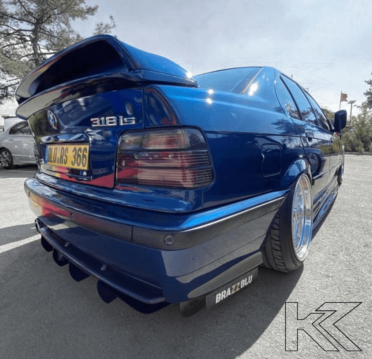 E36 Sedan OEM Style Smoked Tail Lights (1992 - 2000) - K2 Industries