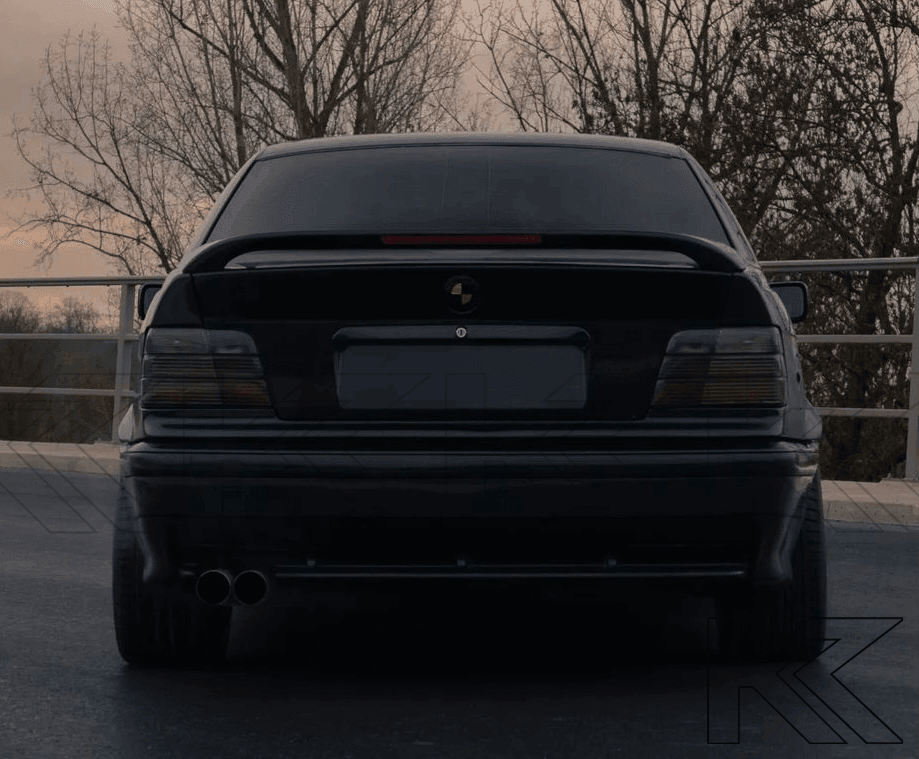 E36 Sedan OEM Style Smoked Tail Lights (1992 - 2000) - K2 Industries