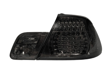 E46 Convertible Clear/Smoked LED Tail Lights (1999-2003) - K2 Industries