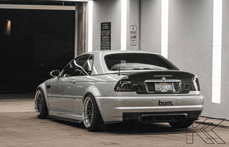 E46 Convertible Clear/Smoked LED Tail Lights (1999-2003) - K2 Industries
