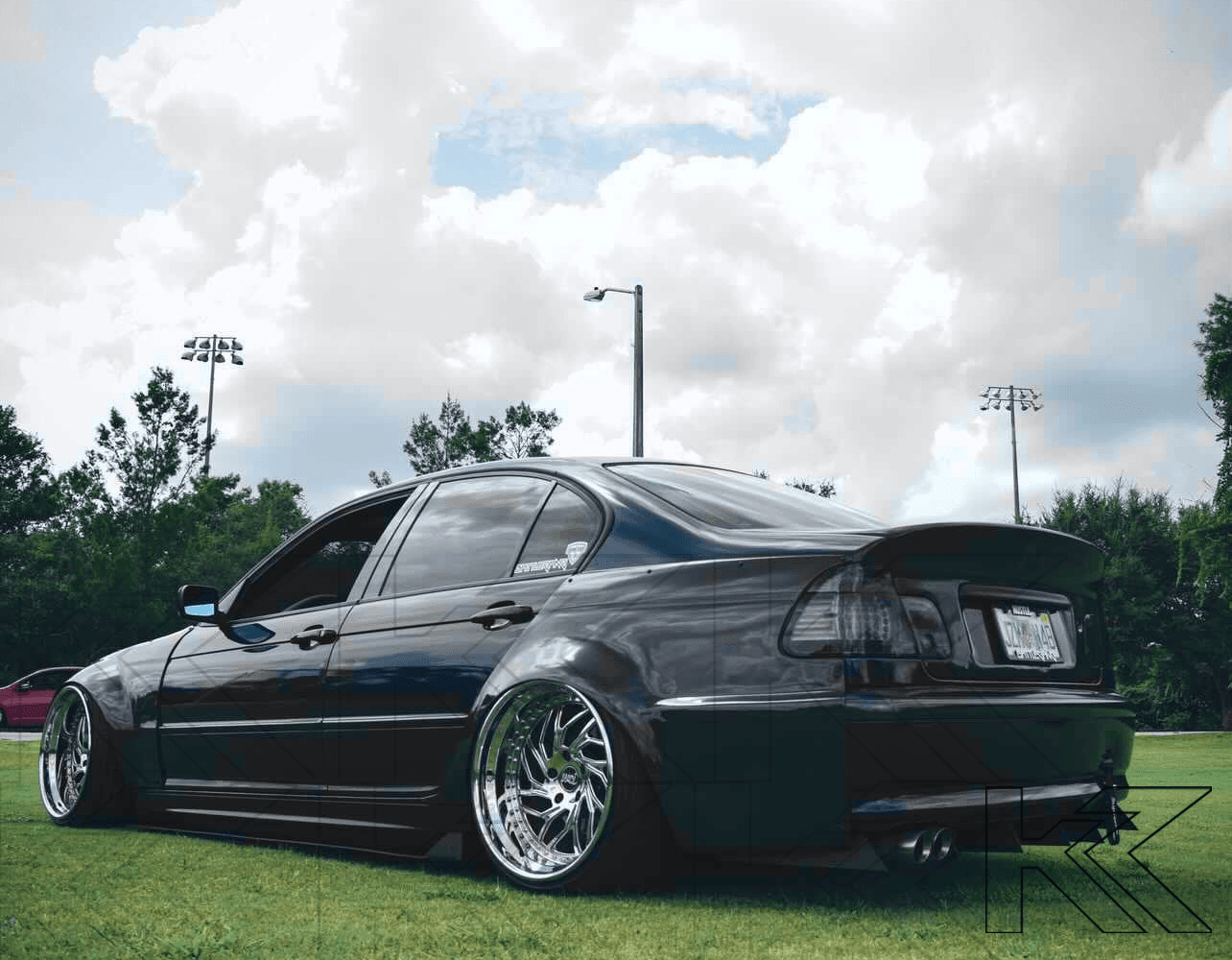 E46 Sedan Clear/Smoked LED Tail Lights - Face Lift (2003-2006) - K2 Industries